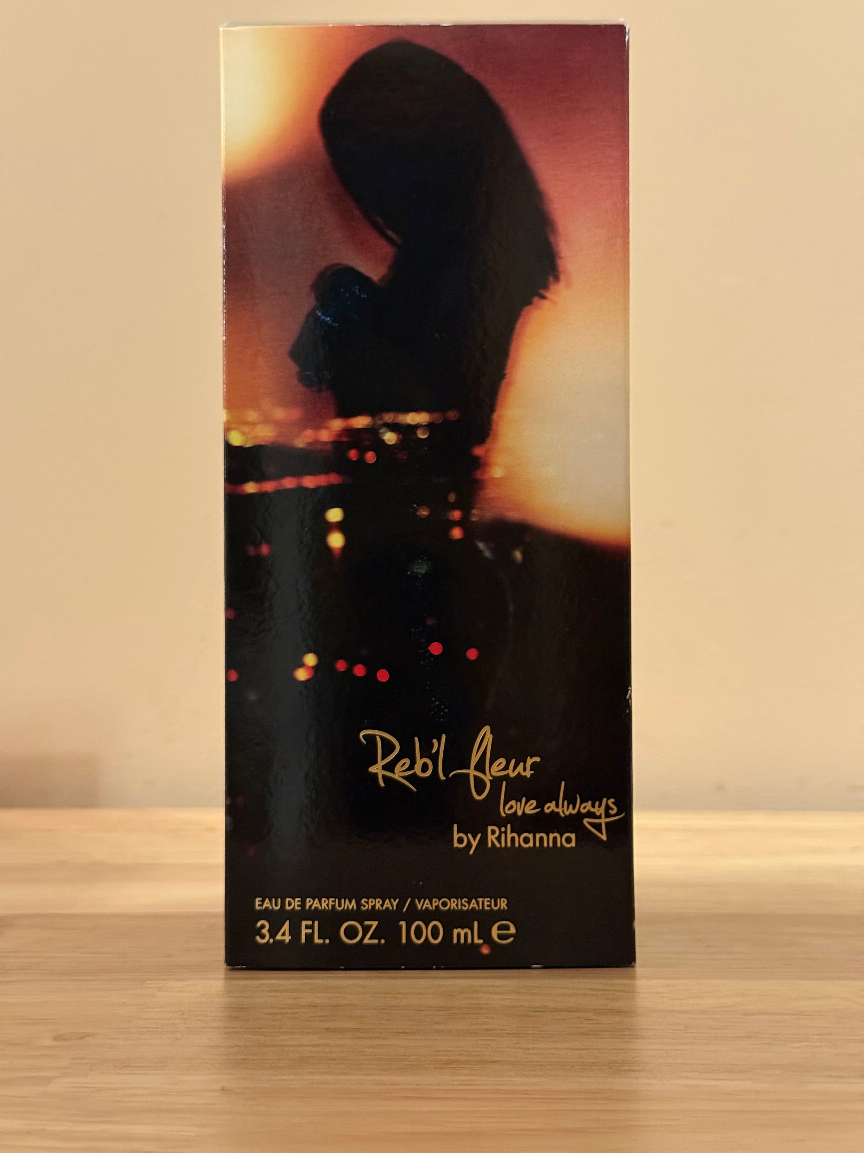 Reb’l flour love always by Rihanna 3.4oz 100ml edp